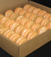 Les Macarondises - 35 Macarons Sucrés-salés Saumon Aneth