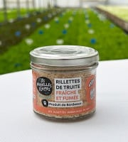 Les Nouvelles Fermes - Rillettes de truite fraiche & fumée 12x90g