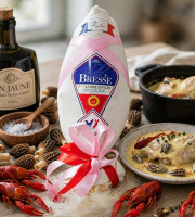 SCEA DES BRESSANS - GUILLERMIN Vincent - [Précommande] Poularde de Bresse AOP "roulée" - Noël - 2kg