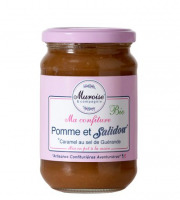 Muroise et Compagnie - Confiture de Pomme et Salidou (caramel au sel de Guérande) Bio - 350 g