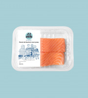 La Paysanne des Mers - Pavés de Saumon Ecosse sans arêtes 2x150g - lot de 4