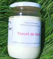 Ferme Ho'Rocher - Yaourts Nature au lait de vache 500g