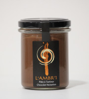 L'AMBR'1 Caramels et Gourmandises - Pâte À Tartiner Chocolat Noisettes - Pot De 200g