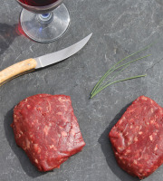 Domaine des Alliers -  Bœuf d'exception - 2 beefsteaks hachés, AOC Maine-Anjou, BIO – 265 g   [SURGELÉ]