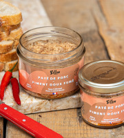 Sillon Conserverie - Pâté au Piment Doux fumé du Bearn 180g