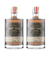 Distillerie de l'Anjou - 2 Spirit Malt Tourbé - 2*50cl