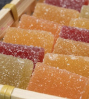 L'OLIVERAIE DU COUDON - Pâtes de fruits d'Auvergne boîte 300g