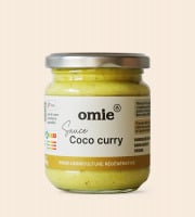 Omie - Sauce coco curry jaune de Madras - 190 g