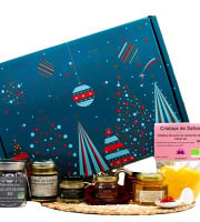 Le safran - l'or rouge des Ardennes - Coffret cadeau de Noel Voyage Gourmand