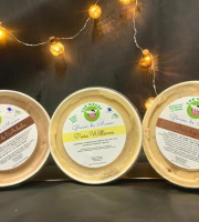 Glaces de Meuse - TRIO "Joyeuses Fêtes" - Crèmes Glacées et Sorbet PF 360g