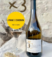 Domaine de la Chopinière du Roy - Lot de 3 Bouteilles de vin Blanc IGP Val de Loire Sec et aromatique 2022 - 3 x 75 cl