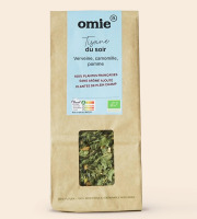 Omie - Tisane du soir bio - Marjolaine, verveine et pomme - plantes 100% françaises - 45 g