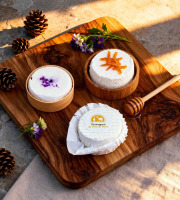 Beurre Plaquette - Selection de 3 Fromages de  Chèvre frais  du Pont de Pierre  (Sucré)