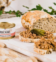 Foie Gras BESSE - Rillettes pur canard 130g