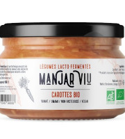 Manjar Viu : Légumes lacto fermentés - Carotte 8x220g