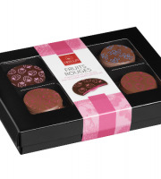 Des Lis Chocolat - Palets Aux Fruits Rouges, 70g