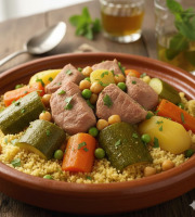 Le Paradis d'Escargot - couscous veau pour 2 personnes