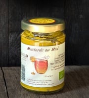 Elevage de Cochons en Forêt et Produits du Terroir Jurassien - Moutarde au Miel - 110ml