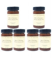 Secrets Incomparables - Pâte à Tartiner Noisettes du Piémont IGP Chocolat Noir (Offre -10%: 200gx6)