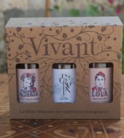 Alcools Vivant - Coffret Whisky Gin Rhum 3x20cL