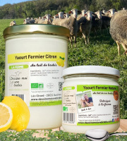 Dessine moi une brebis - Yaourt Brebis Citron 780g + 320g Nature