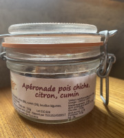 Des Poules et des Vignes à Bourgueil - Apéronade pois chiche, citron, cumin