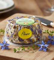 Fromagerie CHEVENET - Satonnay coque pétales de fleurs 100g