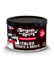 La Brigade des Epices - ITALIEN - Assaisonnement pour légumes - Tomate, Paprika et Origan - 100g