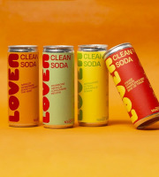 LOVEN Crew - Brasserie L'Indispensable - Pack Addict Clean Soda Can - 24 x 25cl