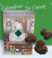 Chaloin Chocolats - Calendrier de l'avent Chocolat lait et noir