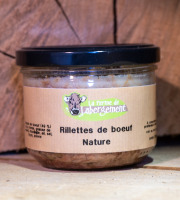 La Ferme de Labergement - Rillettes de bœuf nature 200 g