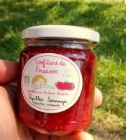 Papilles Sauvages - Confiture de Fraises Bio - 240g