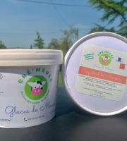 Glaces de Meuse - NOUVEAU Crème glacée Coquelicot de Nemours - 360gr