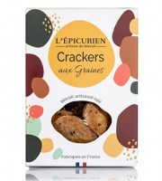 L'Epicurien - Biscuit Apéritif - Crackers Aux Graines - 120g