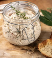L'OLIVERAIE DU COUDON - Rillettes d’Huître – 130 ml (95 g) brut 212gr