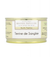 Maison PAPILLON - Artisan depuis 1955 - Terrine de Sanglier 130g