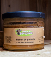 La Ferme de Labergement - Bœuf façon bourguignon à la polenta 350 g