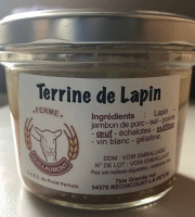 Ferme Guillaumont - Terrine de lapin