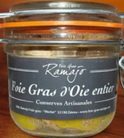 Maison Ramajo - Foie gras d'oie entier 180g