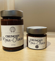 La Noyeraie des Borderies - Crunchy Noix chocolat, pâte à tartiner croustillante 100g