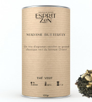 Esprit Zen - Thé Vert "Madame Butterfly" - citron - orange - bergamote - Boite 100g