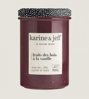 Karine & Jeff - Fruits des bois à la vanille 6x245g