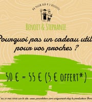 Benoit & Stéphanie - Offre cadeau 50 = 55