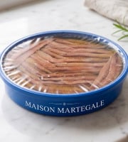 Maison Martégale - Filet d'anchois de cantabrie 418g - 50 pces calibre 0