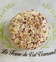 La Ferme du Val Vermand - Fromage de chèvre frais échalote  x1