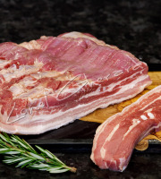 Boucherie Charcuterie Traiteur Lionel Ghérardi - Poitrine de Porc en tranches marinée à la thaï - 1kg