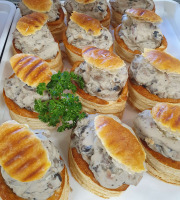 Ferme de la Paumerais - BOUCHEE A LA REINE AVEC VOL AU VENT- 150 Gr (4 bouchées)