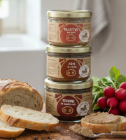 La Ferme Durbois - Lot de 3 terrines 540g