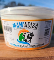 Mam'Adiza - Fromage blanc de campagne 500g