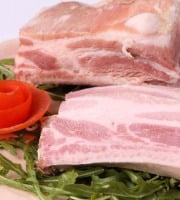 La Ferme du Louvier - Petit salé cuit 800g